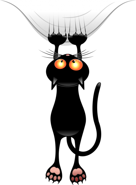 Кошки Рисованные прикольные