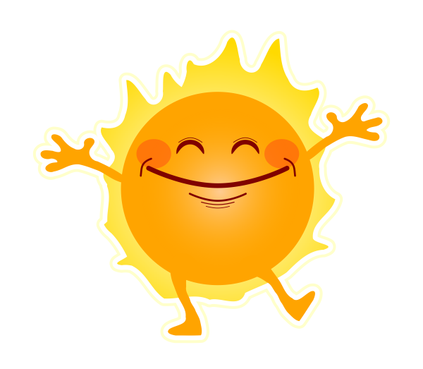 Солнце улыбка
