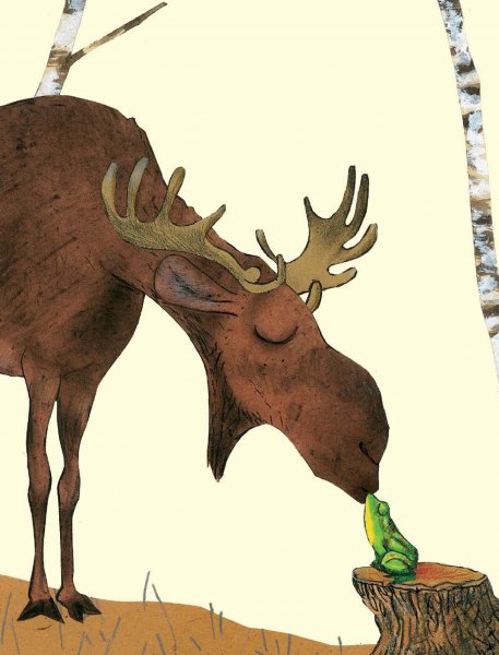 Забавный Лось