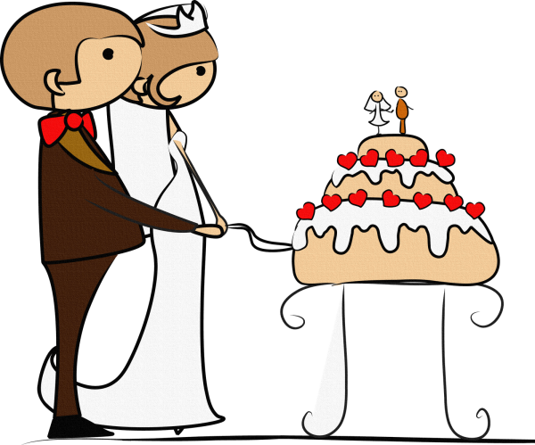 Свадьба картинки нарисованные