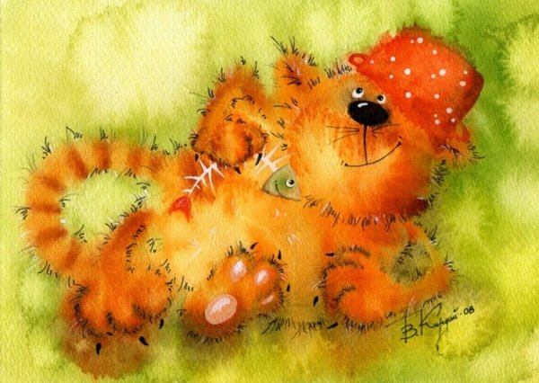 Солнечные коты Виктории Кирдий