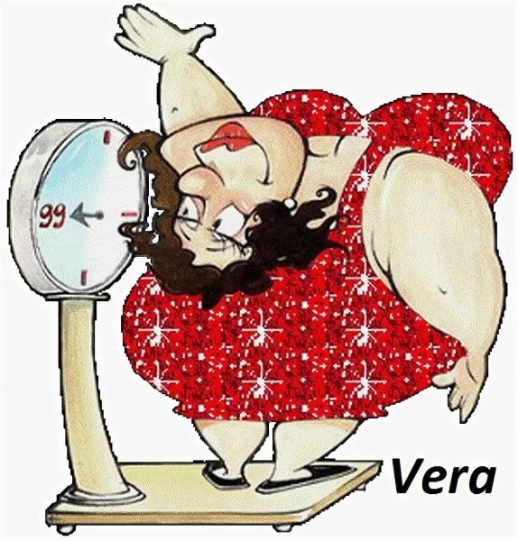 Похудение анимация