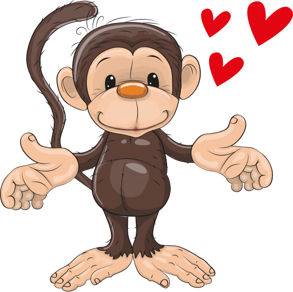 Обезьянка для детей