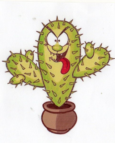 Цветы мультяшные