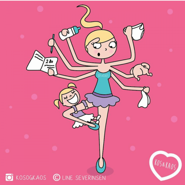 Мама в декрете рисунки смешные