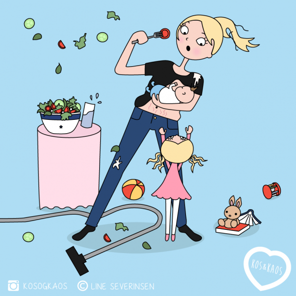 Мама в декрете смешные