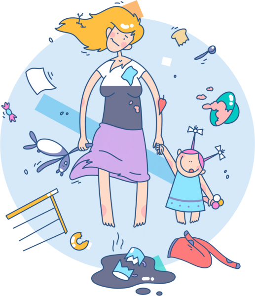 Мама в декрете