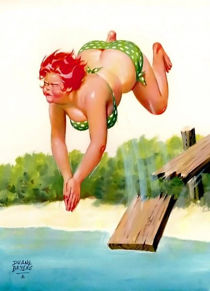 Хильда художника Дуэйна Брайерса