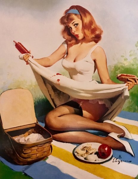 Фэнтези в стиле пин ап