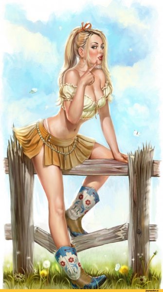 Рисунки Альберто Варгаса