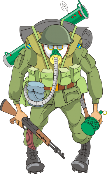 Мультяшные солдаты