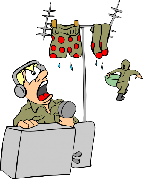 Связист мультяшный