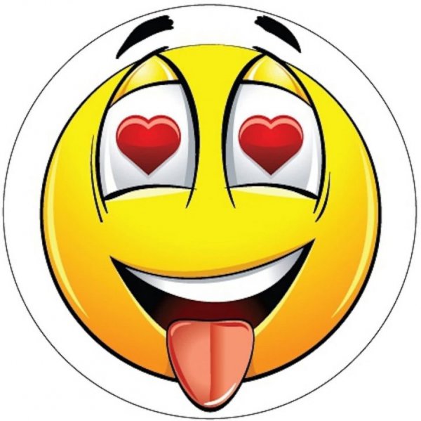Влюбленный смайлик