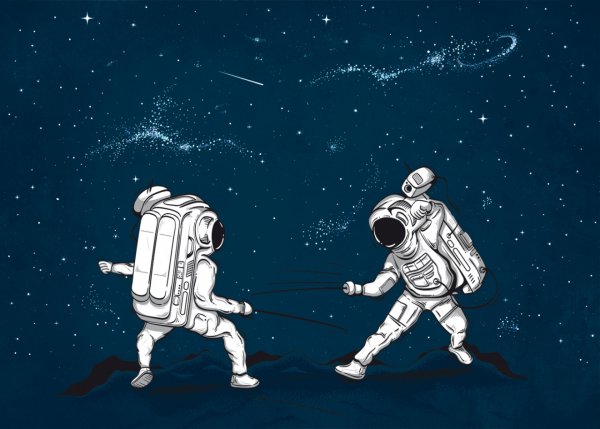 Забавные космонавты