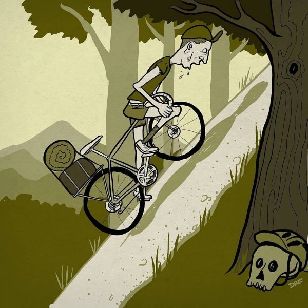 Карикатуры про Велоспорт
