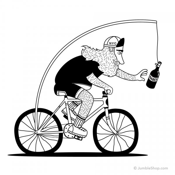 Карикатуры fixed Gear