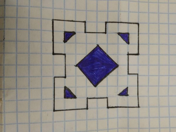 Квадратики для рисования