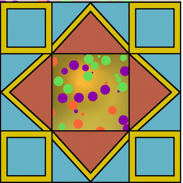 Квадратные рисунки