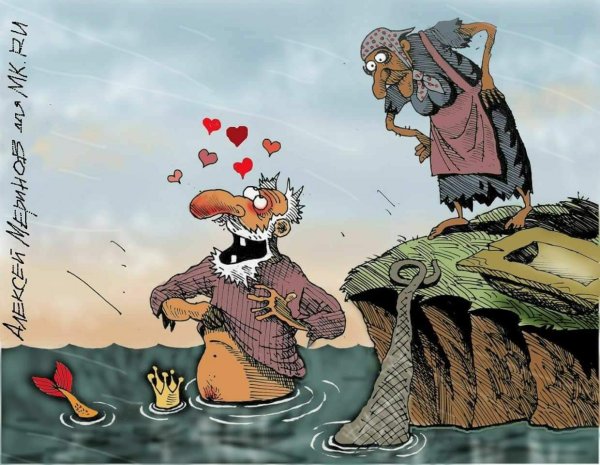 Карикатуры на сказки