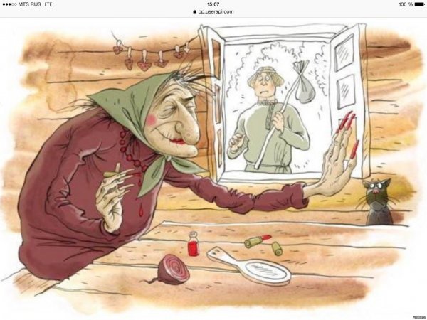 Карикатуры Ольги Громовой про пенсионеров