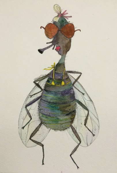 Смешная Муха