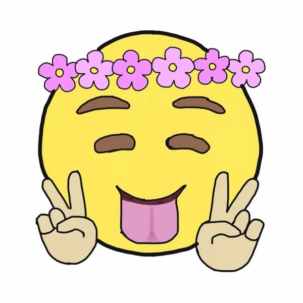 Рисунки для срисовки смайлики