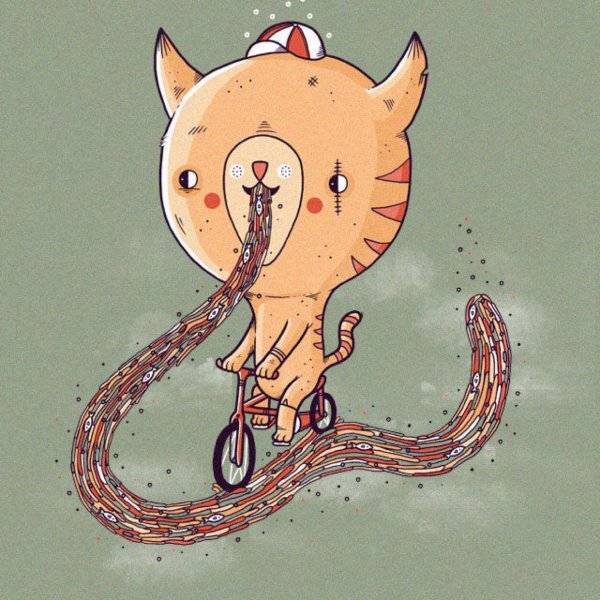 Странные милые рисунки