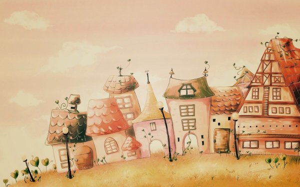 Город рисунок