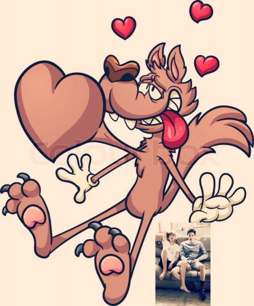 Влюбленный персонаж