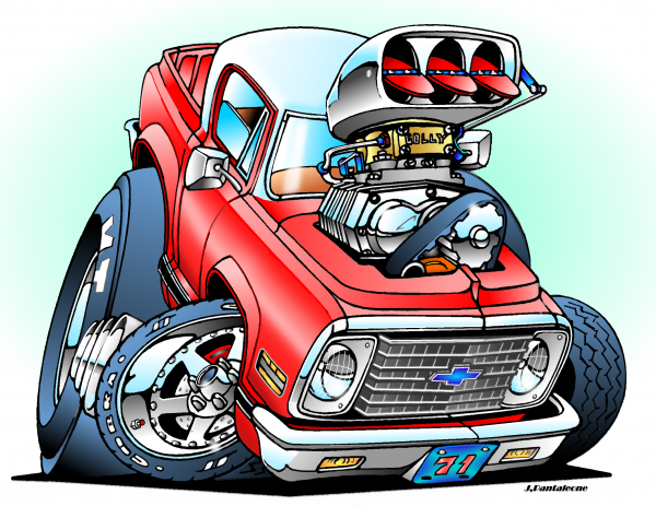 Автомобиль карикатура