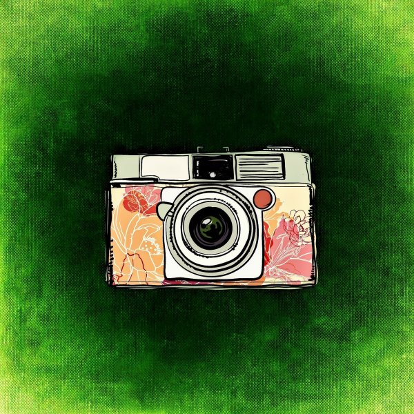 Стилизованный фотоаппарат