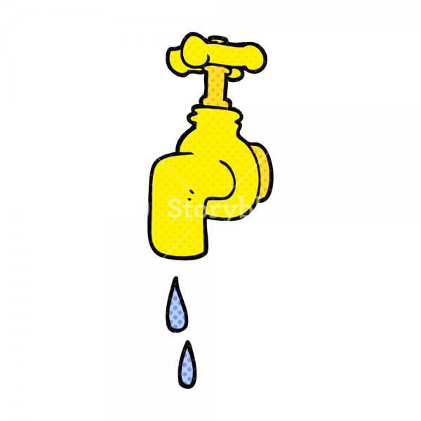 Кран мультяшная