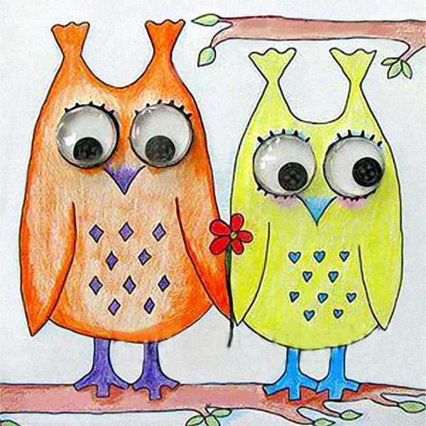 Глазки для аппликации