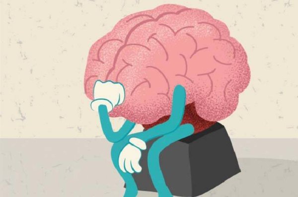 Мозг мультяшный