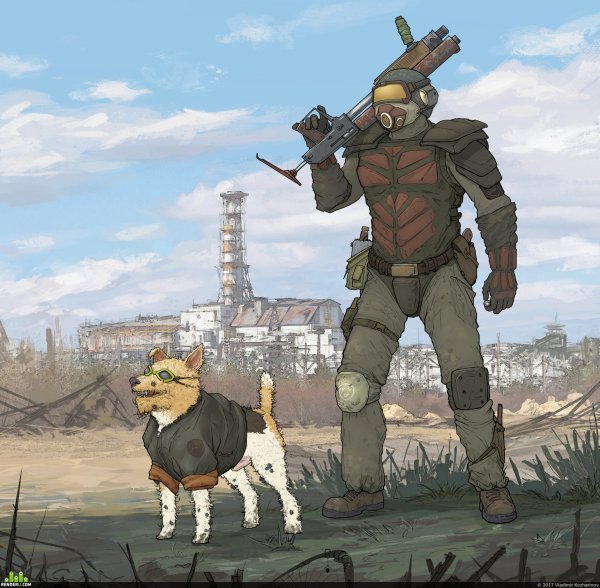 Сталкер Бродяга арт