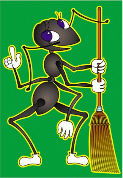 Забавный муравей