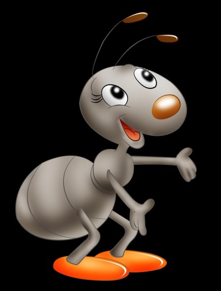 Смешной муравей