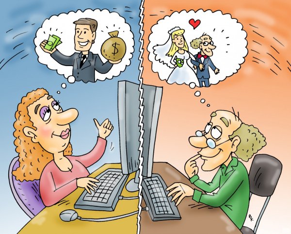 Соцсети карикатура