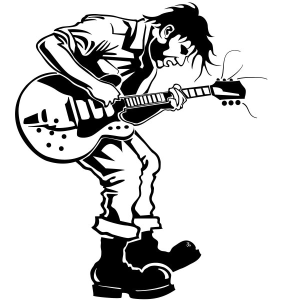 Панк гитарист