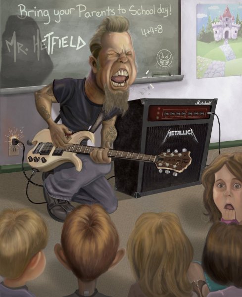 Забавный рокер