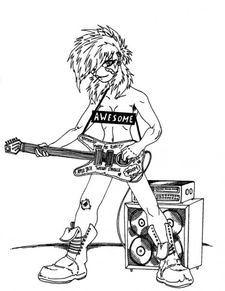 Рисованный панк-рок