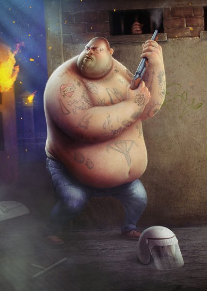 Мультяшные толстяки