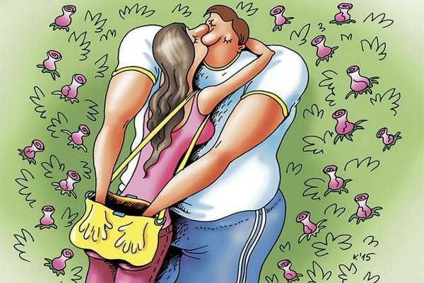 Любовные карикатуры