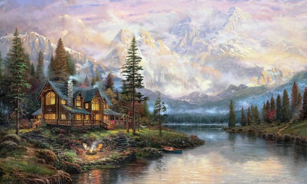 Художник Томас Кинкейд картины