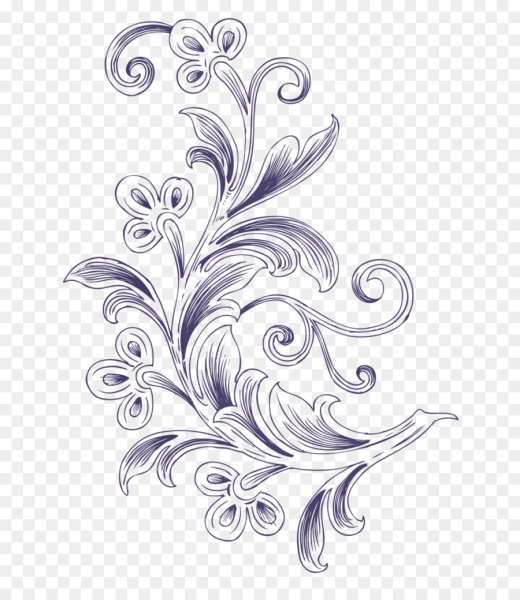 Красивые растительные узоры