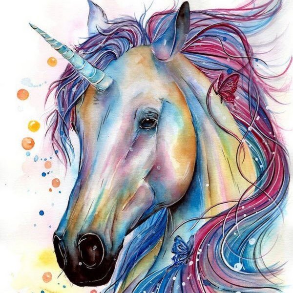 Разноцветный Единорог