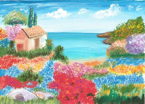 Интуитивное правополушарное рисование