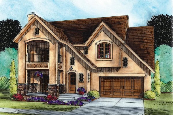 Эскиз коттеджа