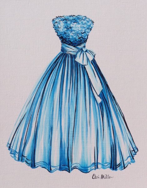 Эскизы платьев