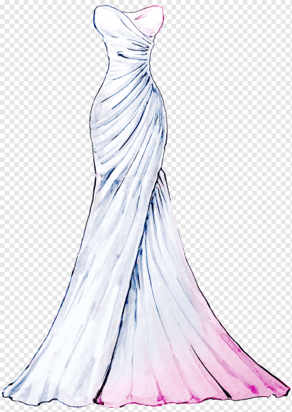 Нарисовать платье